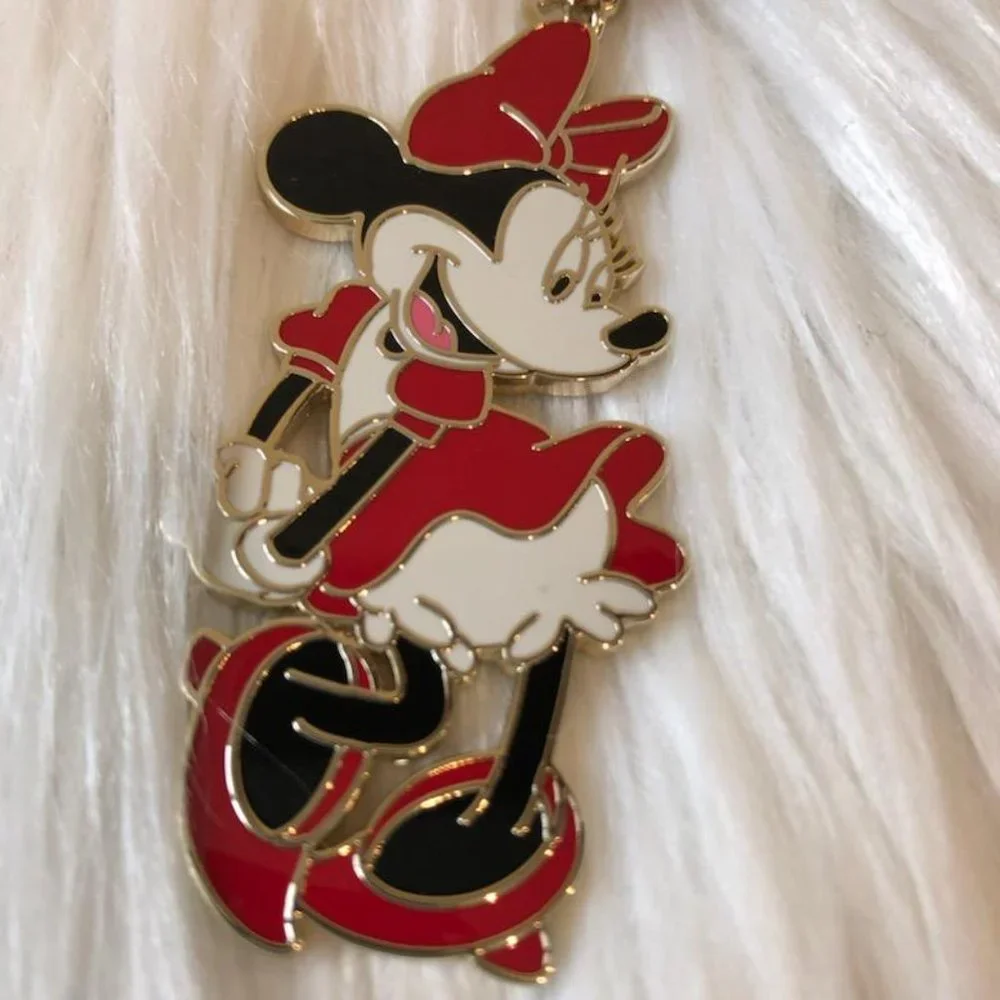 Disney x Kate Spade Minnie Mouse Keychain